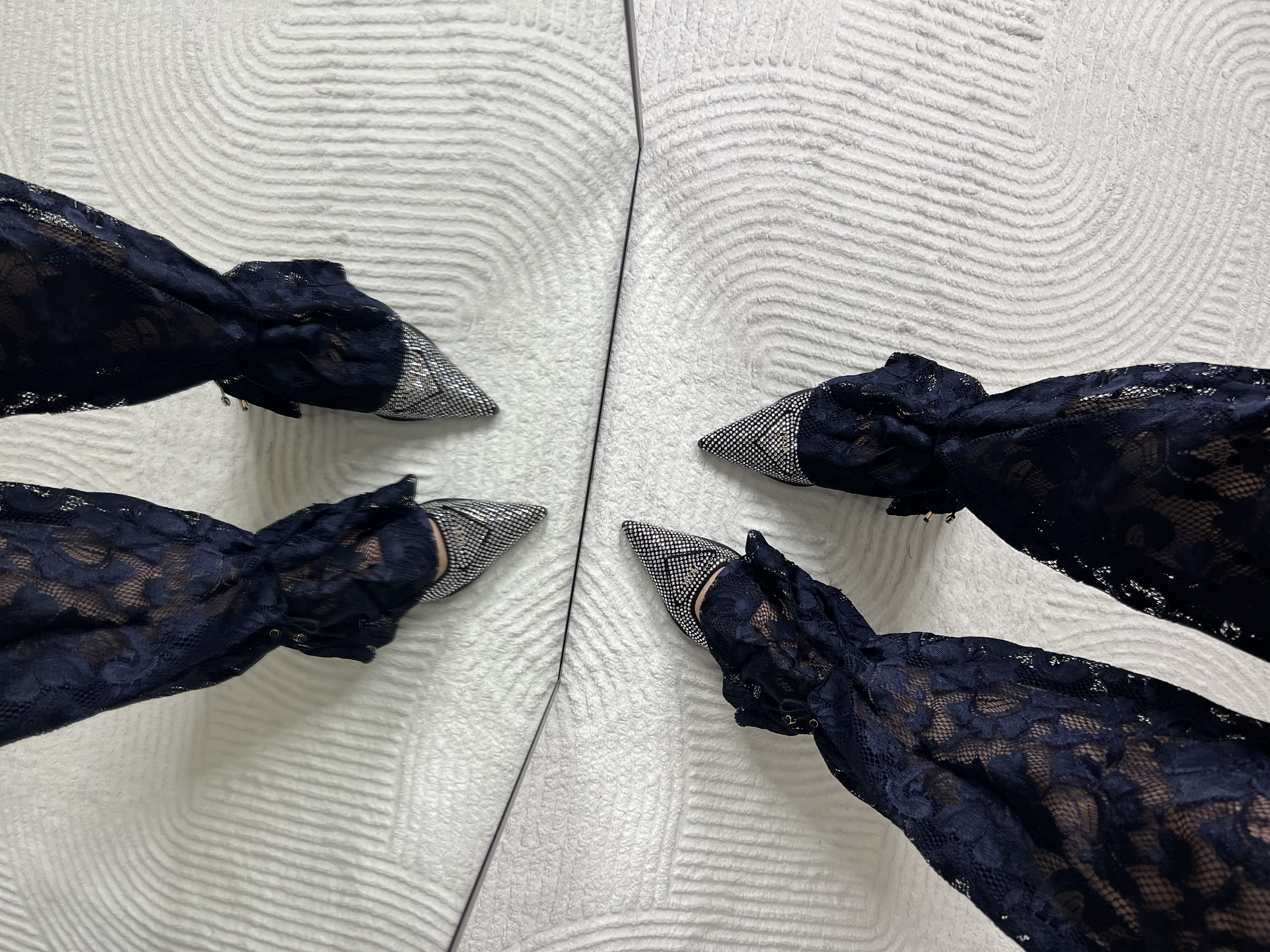 Premium Dantel pantolon gömlek takım thumbnail 4