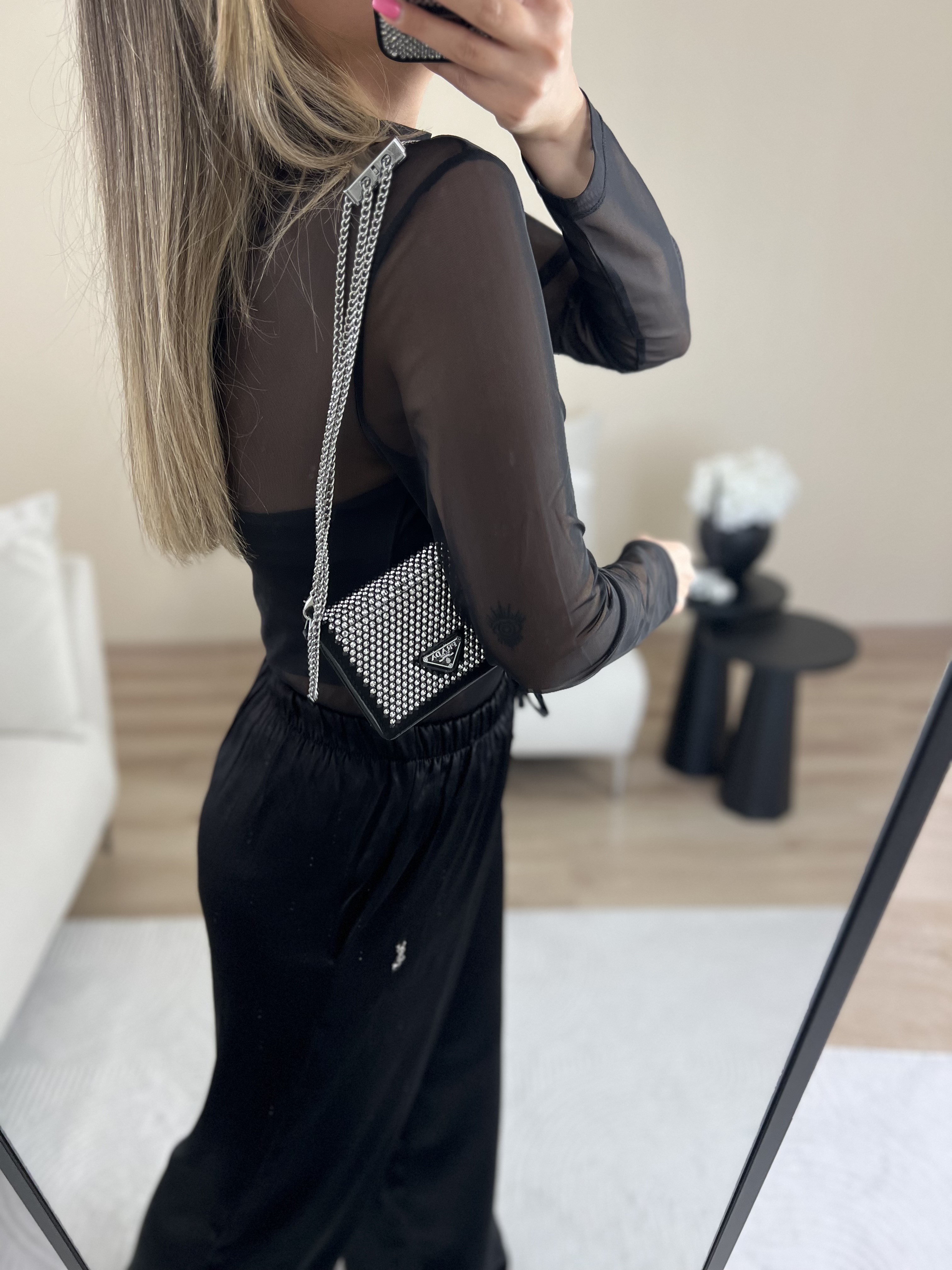 Premium Transparan bluz thumbnail 4