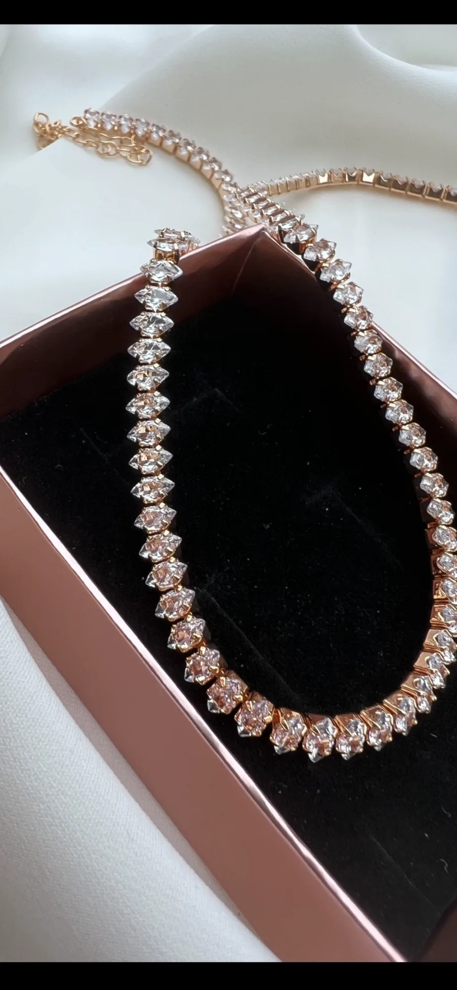 Kristal gold kolye 3